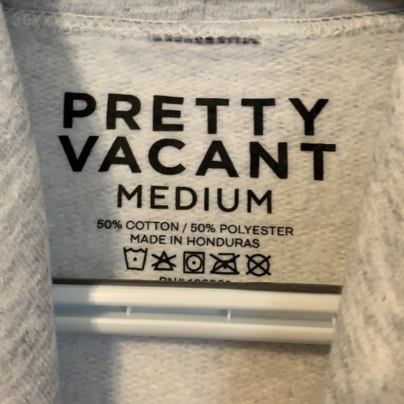 Pretty Vacant Grey Hoodie - Picture 3 of 4